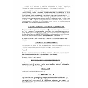 Комплексная проверка объектов недвижимости перед покупкой с заключением